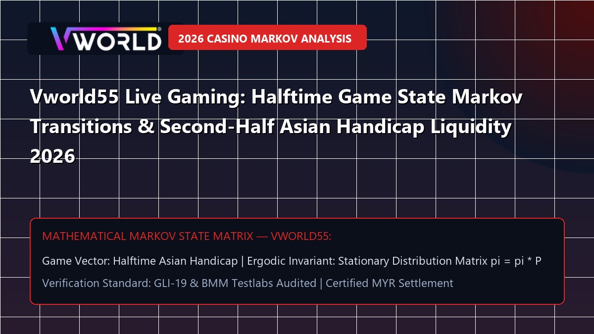 Vworld55 Live Gaming: Halftime Game State Markov Transitions & Second-Half Asian Handicap Liquidity 2026